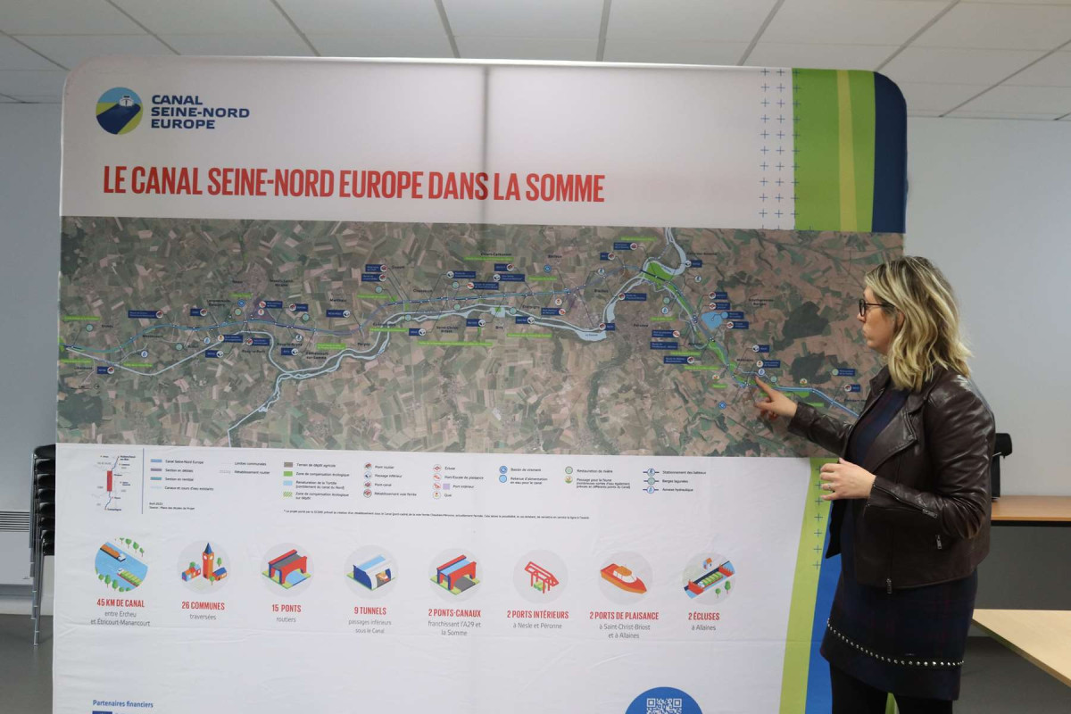 Le Point Sur Le Chantier Du Canal Seine Nord Europe Dans La Somme