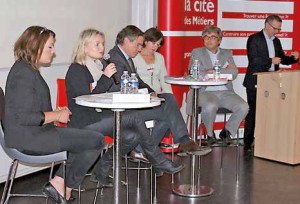 Des échanges fructueux au cours des colloques organisés dans le cadre des 20 ans du réseau des Cités des Métiers, ici à Beauvais.