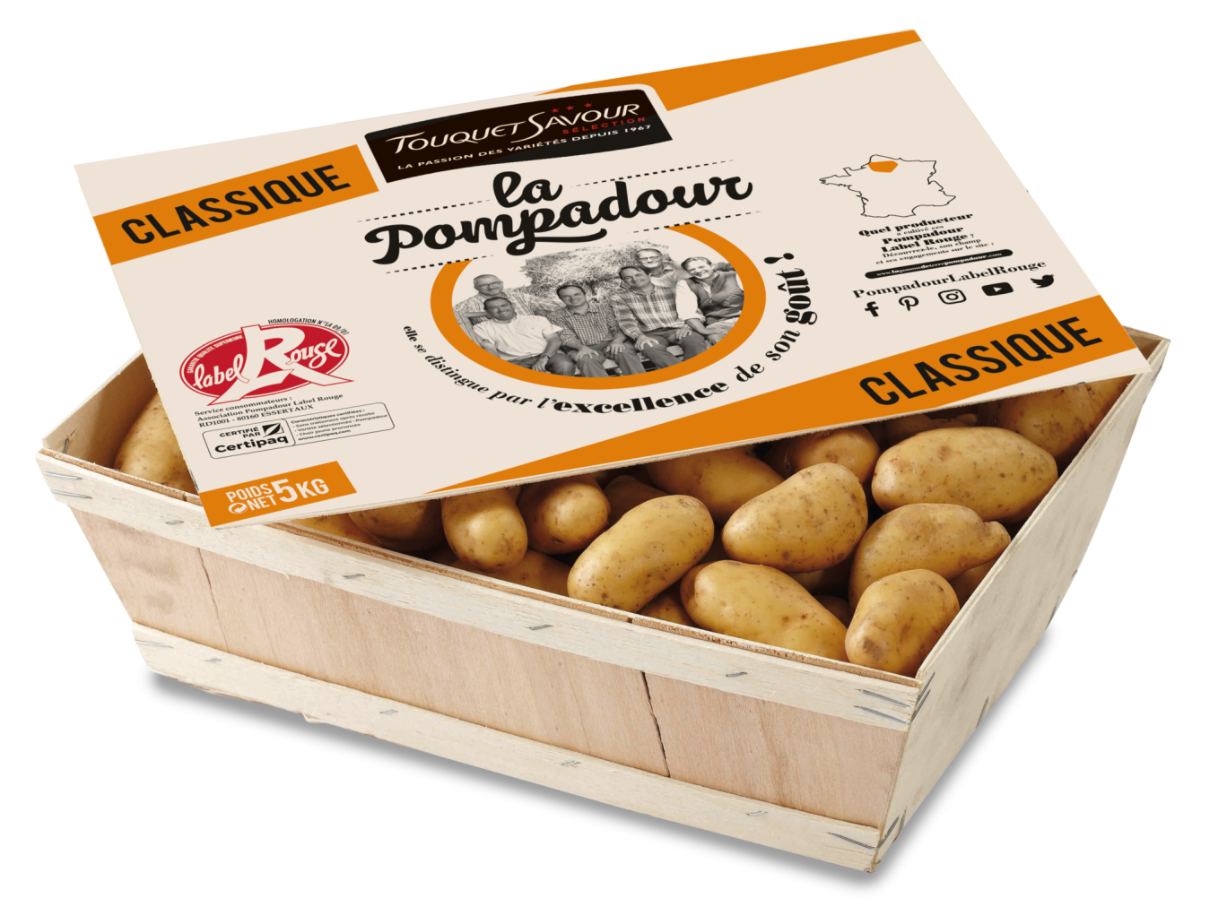 La pomme de terre picarde Pompadour Label Rouge souffle ses 30 bougies ...