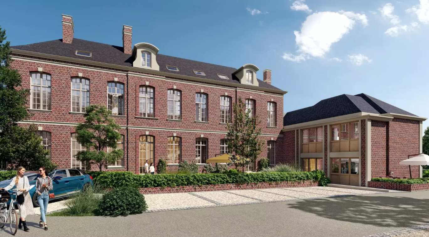 L’hôtel de Monnecove va être transformé en résidence. (c)Nexity/ Hame Architectes