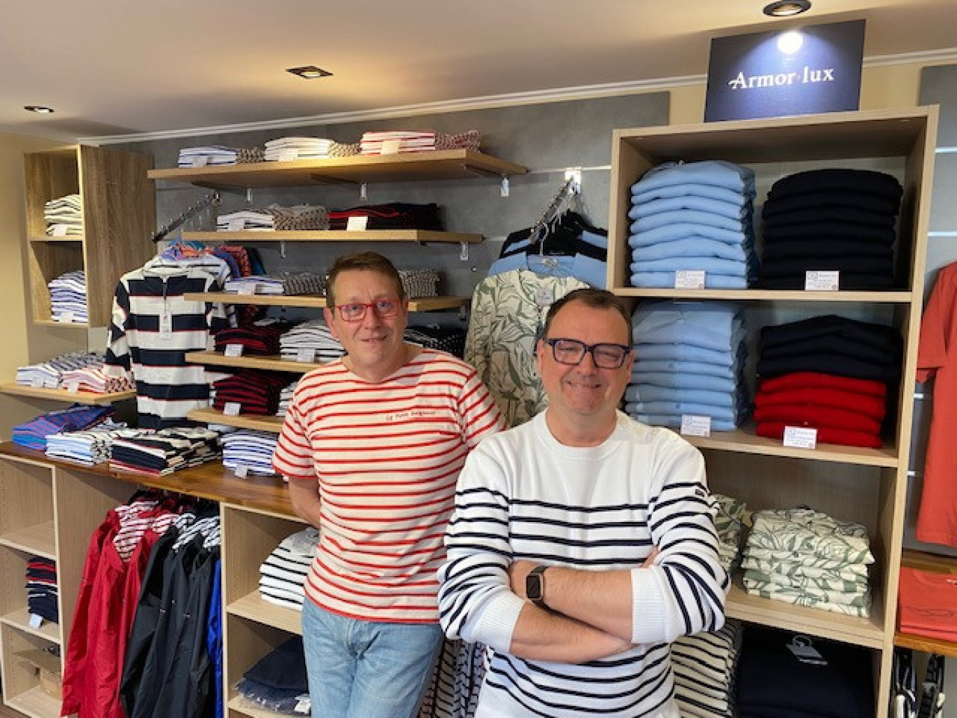  Gonzague Vast et Pascal Céane ont ouvert la boutique en avril.