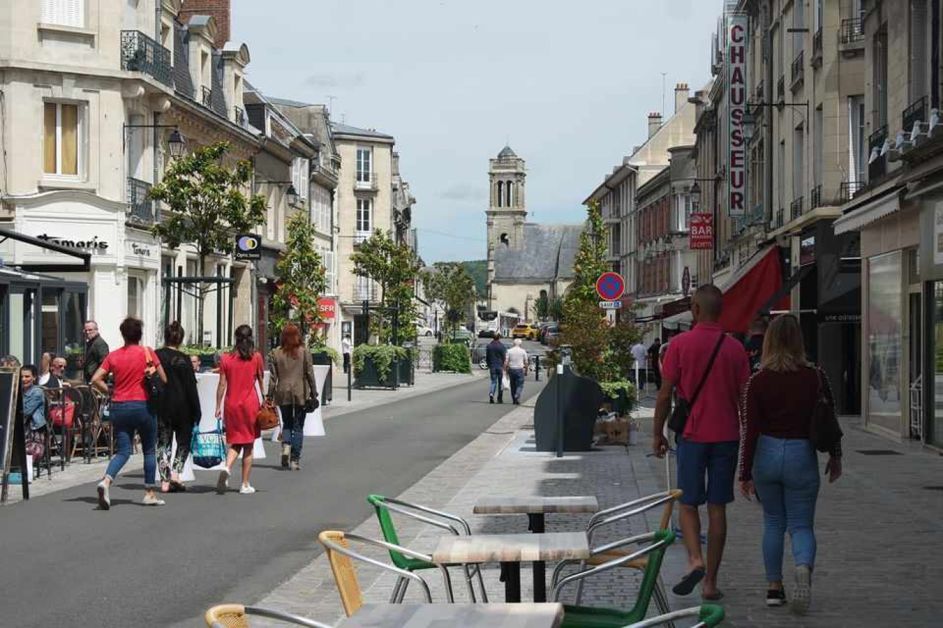 La vacance commerciale en baisse à Soissons. (c) GrandSoissons