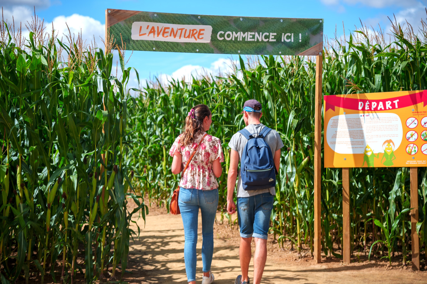 Le Pop Corn Labyrinthe ouvre ses portes chaque week-end de septembre. (@Pop Corn Labyrinthe)