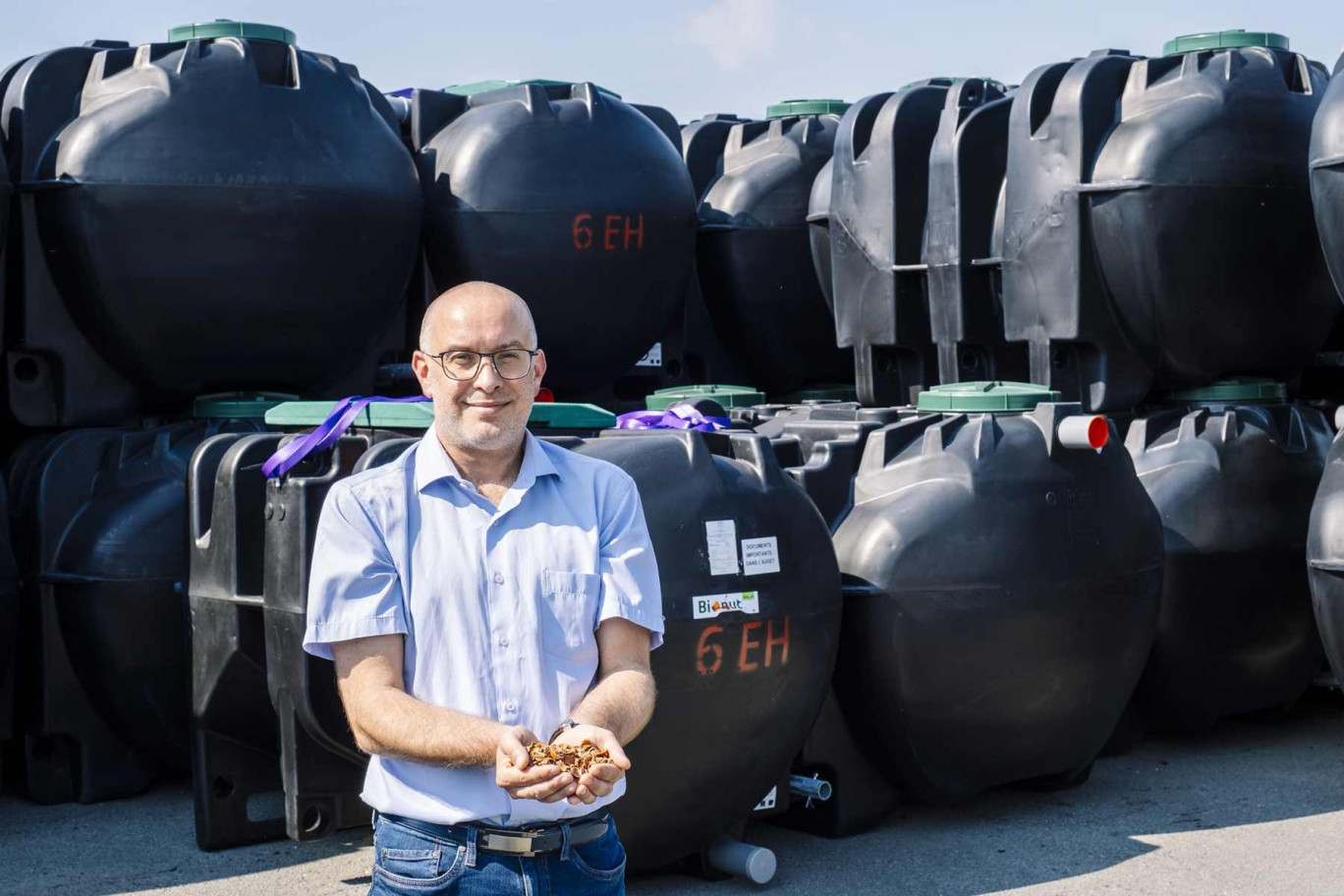 Denis Collet, directeur du site de Montdidier.