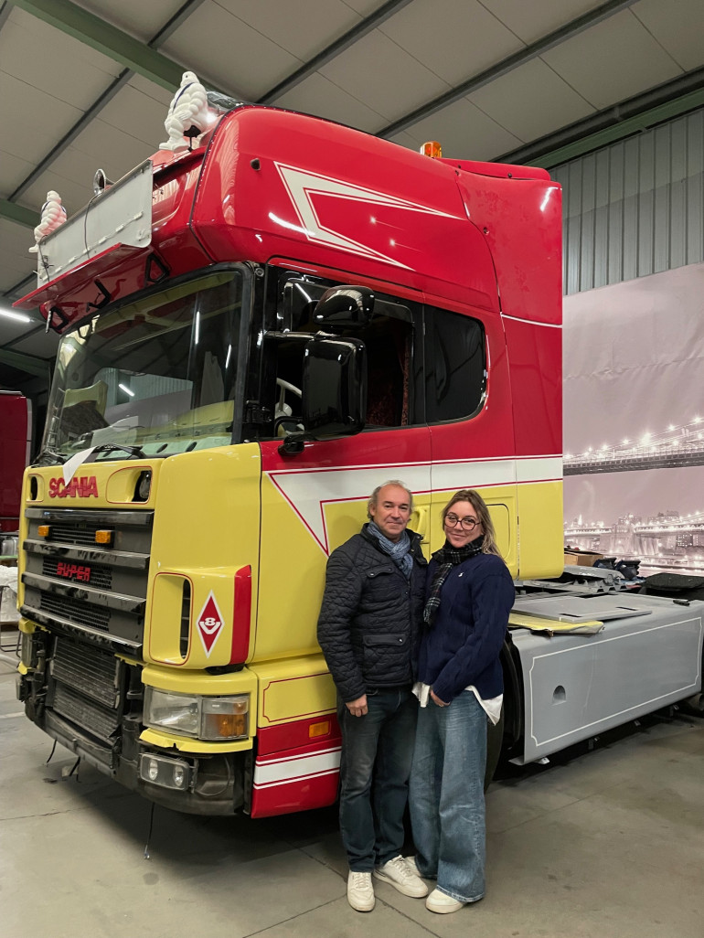 Alain et Virginie Sureau, fondateurs et dirigeants de Class Design à Roye.