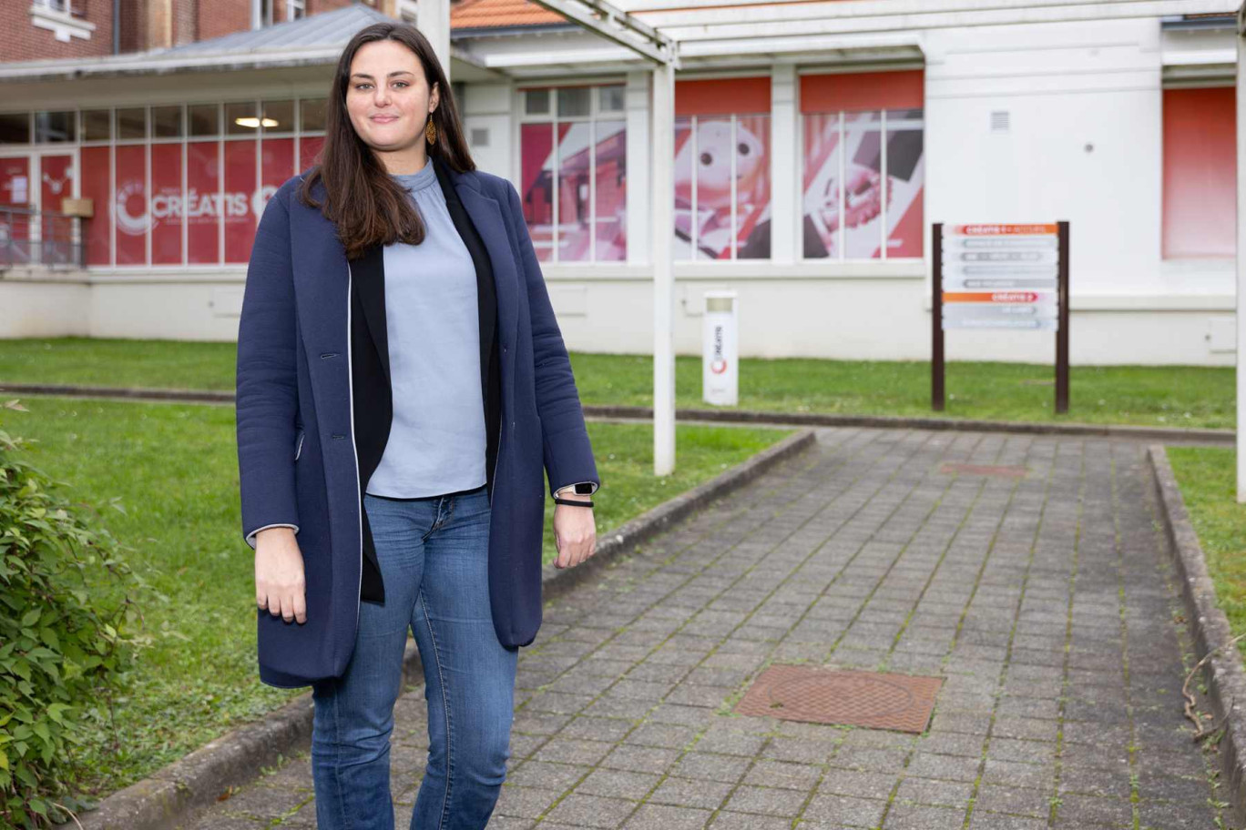 Élise Mondot, responsable d’EuraTechnologies Saint-Quentin. (c) Marie-Line Waroude