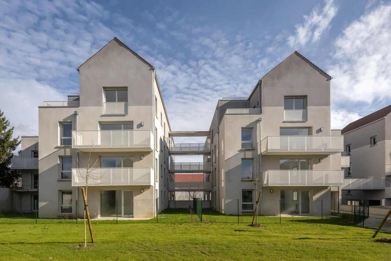 La nouvelle résidence "Les Terrasses de l'Omois". (c) Clésence