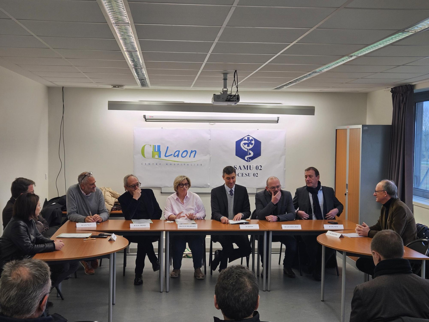 Le Service d'accès aux soins (SAS) de l'Aisne a été inauguré à Laon. (c) Centre hospitalier de Laon