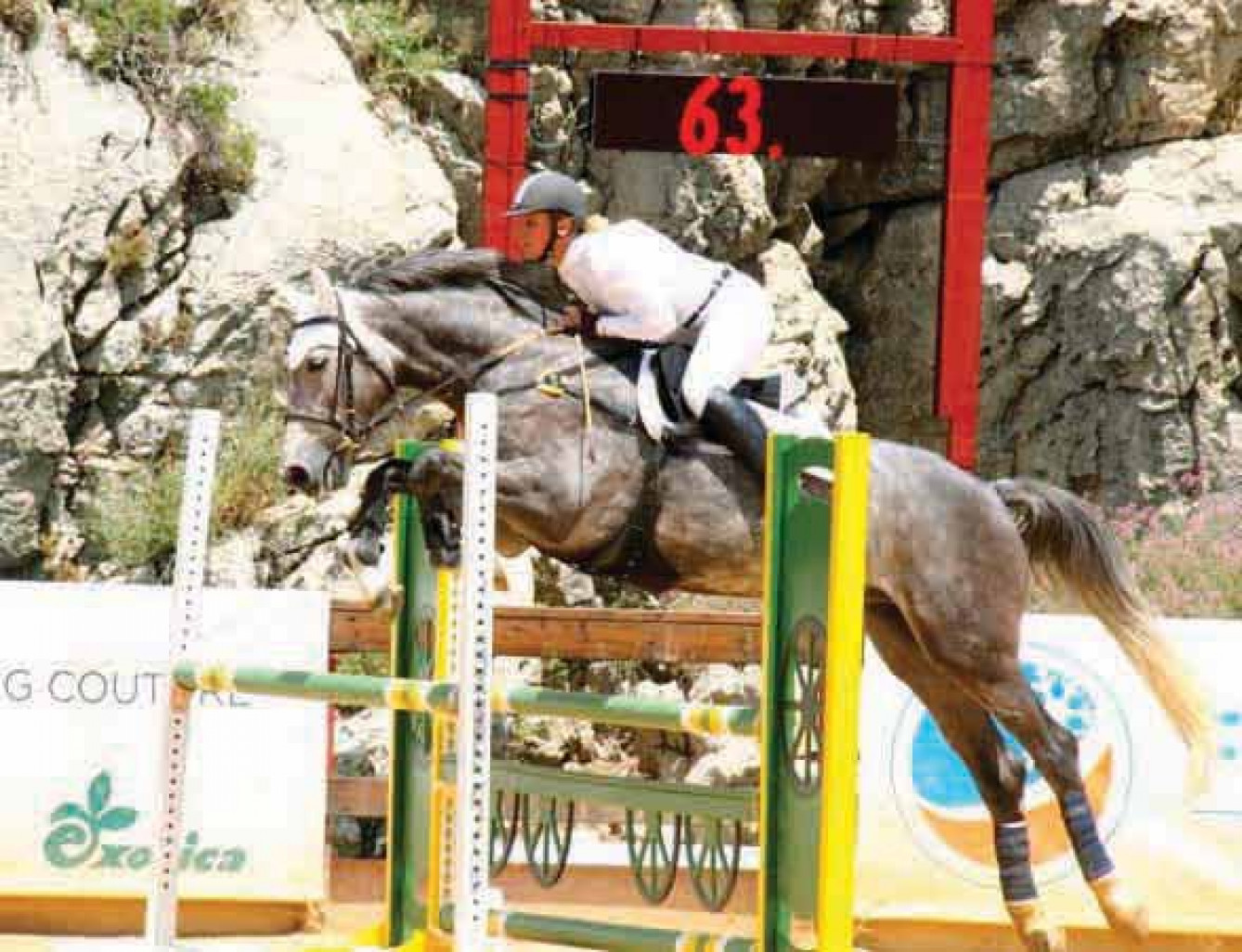 Jeanne Brassart, monitrice d’équitation indépendante et lauréate du prix Coup de coeur KPMG.