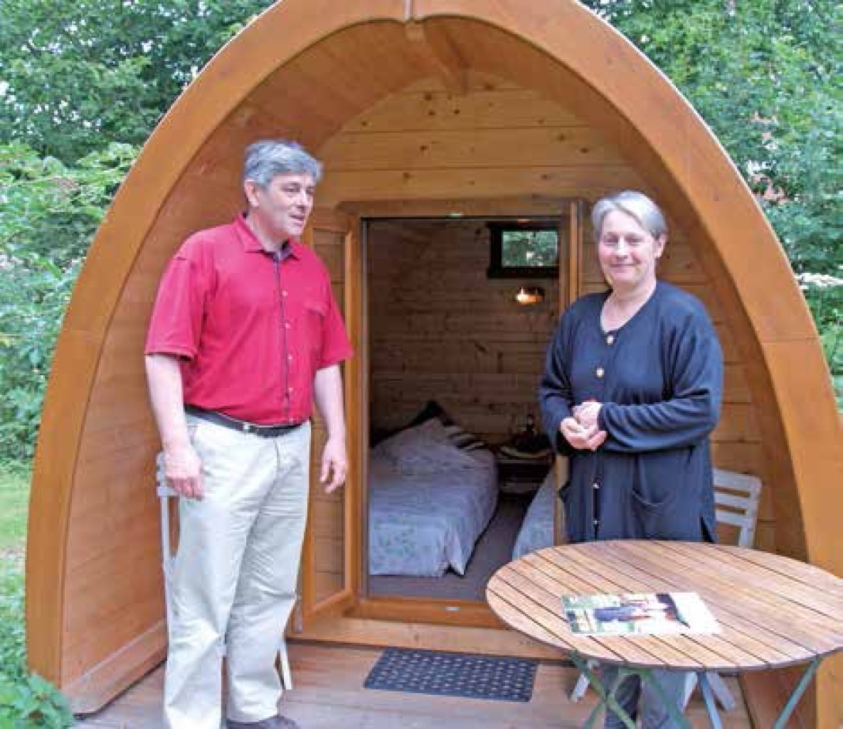 Les hébergements insolites de Nicole et Philippe Varlet à Vermand attirent chaque année plus de 3 000 visiteurs.