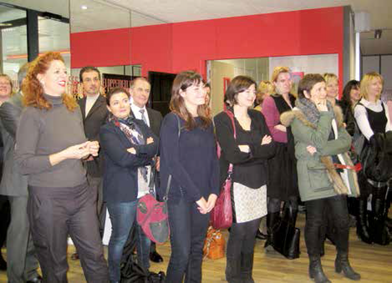 Lancement du réseau de femmes “Des elles pour toutes” devant des représentantes d’entreprises, associations et collectivités locales.