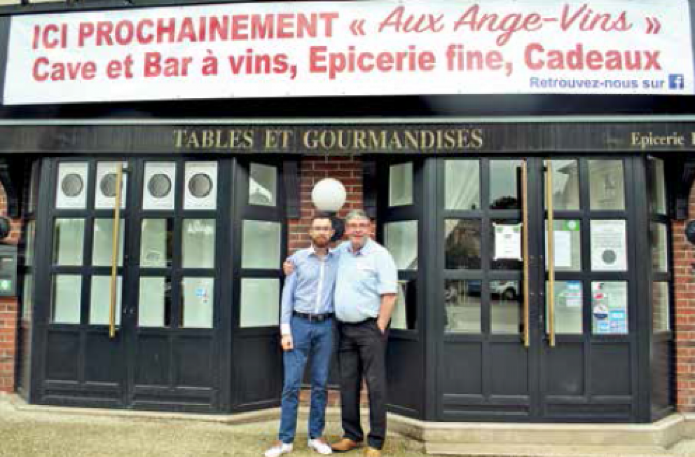 Noël et Nicolas Samson sont prêts à accueillir les nouveaux clients.